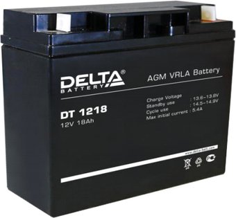 Аккумулятор для ИБП Delta DT 1218