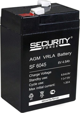 Аккумулятор для ИБП Security Force SF 6045