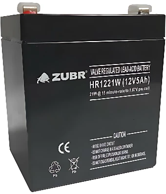 Аккумулятор для ИБП Zubr HR1221W 12V5Ah
