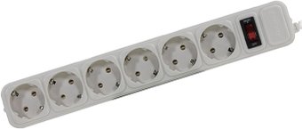 Сетевой фильтр ExeGate 6 розеток, 5 м, белый
