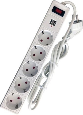 Сетевой фильтр SmartBuy SBSP-30U-W