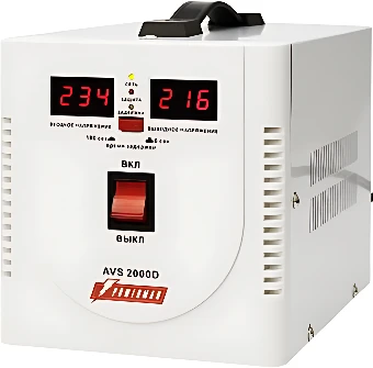 Стабилизатор напряжения Powerman AVS 2000D Black