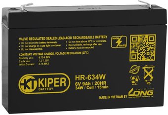 Аккумулятор для ИБП Kiper HR-634W