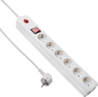 Сетевой фильтр Electraline 62088 3 м