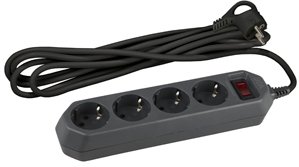 Сетевой фильтр ЭРА USF-M-4es-1.5m-B