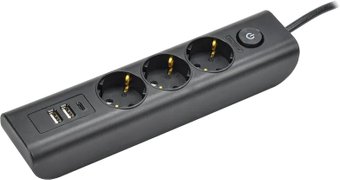 Удлинитель IEK WYP12-16-03-02-ZKU-K02