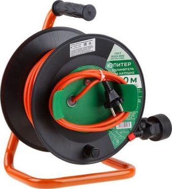 Удлинитель на катушке Юпитер JP8403-10