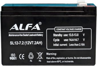 Аккумулятор для ИБП ALFA SL12-7.2