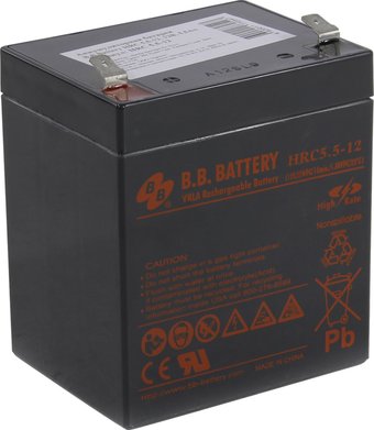 Аккумулятор для ИБП B.B. Battery HRC5.5-12