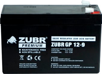Аккумулятор для ИБП Zubr GP 12-9