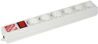 Сетевой фильтр Power Cube 6 розеток, серый, 5 м -B-15)