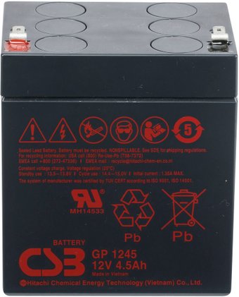 Аккумулятор для ИБП CSB Battery GP1245