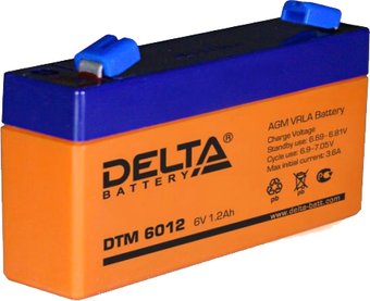 Аккумулятор для ИБП Delta DTM 6012