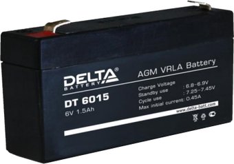 Аккумулятор для ИБП Delta DT 6015