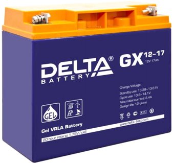 Аккумулятор для ИБП Delta GX 12-17