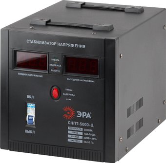 Стабилизатор напряжения ЭРА СНПТ-5000-РЦ Б0035297