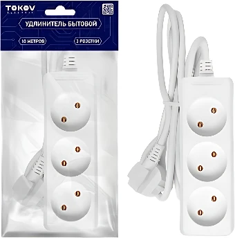 Удлинитель Tokov Electric TKE-C01-BU3-10-1