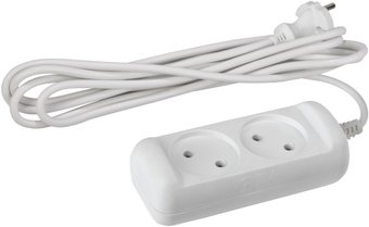 Удлинитель ЭРА U-2-5m-2x1 Б0028361