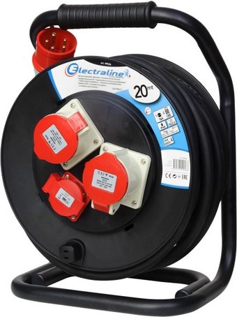 Удлинитель на катушке Electraline 49026 20 м
