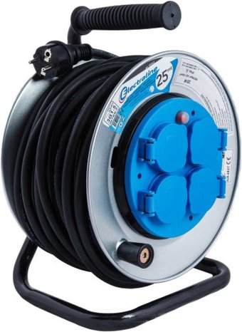 Удлинитель на катушке Electraline 49042 25 м