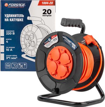 Удлинитель на катушке FORSAGE F-1004-20