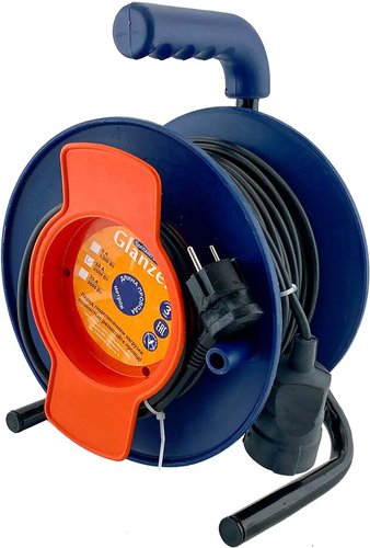 Удлинитель на катушке Glanzen EC-30-003