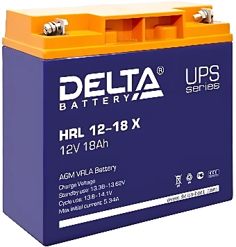 Аккумулятор для ИБП Delta HRL 12-18 X