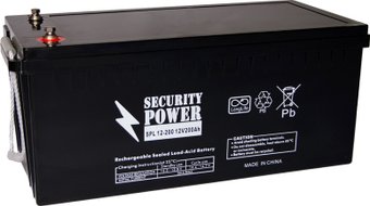 Аккумулятор для ИБП Security Power SPL 12-200