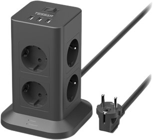 Сетевой фильтр Tessan TPS03-DE