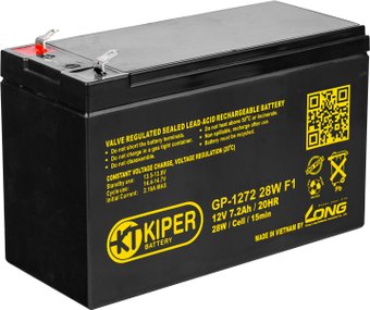 Аккумулятор для ИБП Kiper GP-1272 28W F1