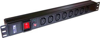 Блок розеток Lanmaster TWT-PDU19-10A8C3