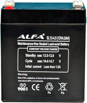 Аккумулятор для ИБП ALFA SL12-4.5