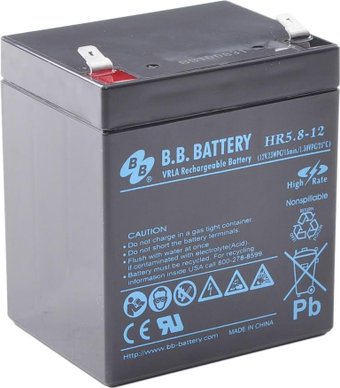 Аккумулятор для ИБП B.B. Battery HR5.8-12