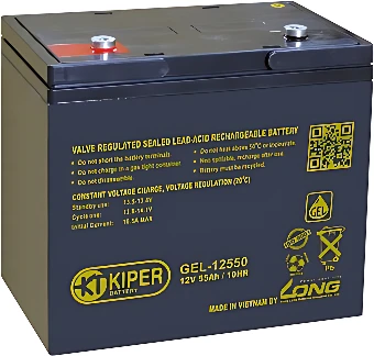 Аккумулятор для ИБП Kiper GEL-12550