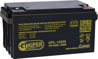 Аккумулятор для ИБП Kiper GPL-12650