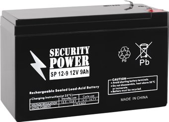 Аккумулятор для ИБП Security Power SP 12-9 F1