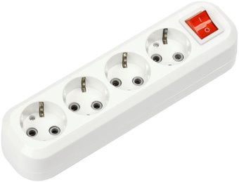 Колодка удлинителя SmartBuy SBE-16-4-00-ZS