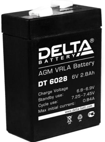 Аккумулятор для ИБП Delta DT 6028
