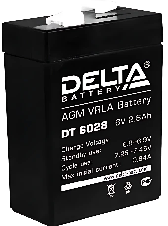Аккумулятор для ИБП Delta DT 6028