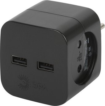 Разветвитель ЭРА SP-2-USB-B Б0049535