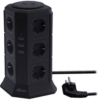 Сетевой фильтр Ritmix RM-2123C