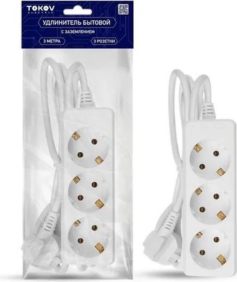 Удлинитель Tokov Electric TKE-C01-BU3-3-075-Z