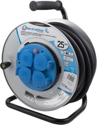 Удлинитель на катушке Electraline 49045 25 м
