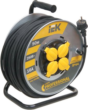 Удлинитель на катушке IEK WKP16-16-04-50-44