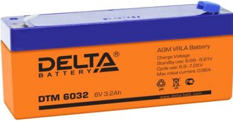 Аккумулятор для ИБП Delta DTM 6032