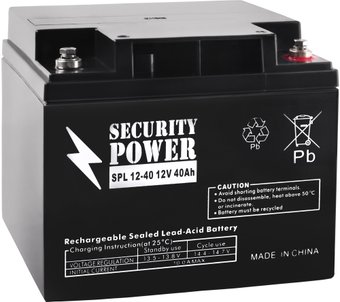 Аккумулятор для ИБП Security Power SPL 12-40