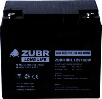 Аккумулятор для ИБП Zubr HRL 12V150W