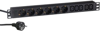 Блок розеток ExeGate ServerPro PDU-19H011 Al-5C136S-EU2.5