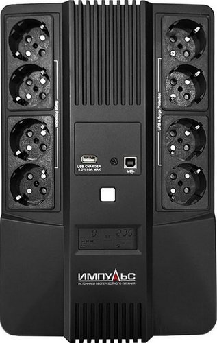 Источник бесперебойного питания Импульс Мастер 800 MT80103