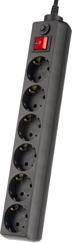 Сетевой фильтр Perfeo PF-PP-6/3,0-B